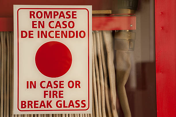 Instructions in case of fire